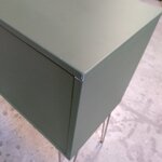 Black design chest of drawers (greenery) in a box, with small cosmetic defects