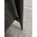 Black bedside table (libby) with a cosmetic defect