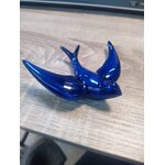 Decorative statues 2 pcs swallows (adapta blue)