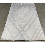 Krēmveida raksta paklājs (magda) 160x230 ar skaistuma trūkumu
