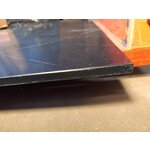 Black marble coffee table (alys) in a box, with cosmetic defects.
