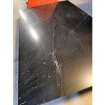 Black marble coffee table (alys) in a box, with cosmetic defects.