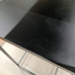 Juodo metalo konsolinis staliukas (Neptun)