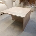 Travertīna kafijas galdiņš Distinct (Ferm Living)