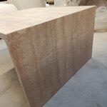 Travertīna kafijas galdiņš Distinct (Ferm Living)