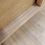 Ruskea designkaappi bettina (actona) pieni kauneusvika