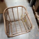 Brūni balts dārza krēsls (Costa)