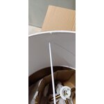 Aukso ir baltos spalvos lubinis šviestuvas (Gianna)