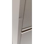 Šviesiai smėlio spalvos batų spintelė Caruso (Kare Design)