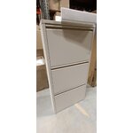 Šviesiai smėlio spalvos batų spintelė Caruso (Kare Design)