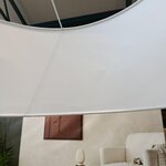 Baltzelta grīdas lampa (Niels)