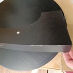 Juodas kavos staliukas Tala (medinis)