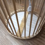 Maza bambusa grīdas lampa Nori (Brilliant)