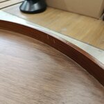 Brown Round Coffee Table (Renee)