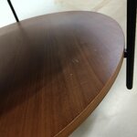 Brown Round Coffee Table (Renee)