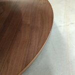 Brown Round Coffee Table (Renee)