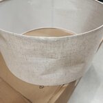 Beige design-lattiavalaisin (niels) pieniä kosmeettisia virheitä