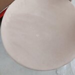 Beige Upholstered Chair (Calan)