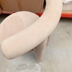 Beige Upholstered Chair (Calan)