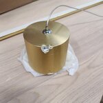 Auksinio dizaino LED pakabinamas šviestuvas Elettra (Nova Luce)