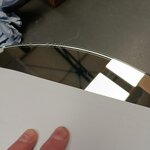 Organic Shaped Wall Mirror (Lia) 56x150
