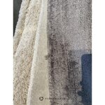 Dark gray hand-woven viscose rug (jane) 200x300 with a beauty flaw