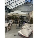 Vaaleanbeige päivänvarjo capri (cinas) d=300