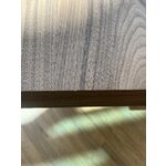 Ruskea massiivipuusta valmistettu jatkettava ruokapöytä Claire (angel cerdá) 100x180-270 kosmeettisilla virheillä