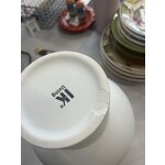 Белая дизайнерская ваза для цветов, матовая (hkliving) с косметическими изъянами.