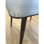 Tumepruun söögilaud hatfield (gallery direct) 77x77 iluvigadega