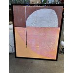 Seinämaalaus ruusunpunaisissa sävyissä (Hkliving)