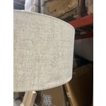 Beež põrandalamp (niels) iluvigadega