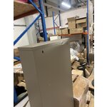 Золотая настенная тумба для обуви Карузо (черновый дизайн), сломанная