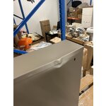 Золотая настенная тумба для обуви Карузо (черновый дизайн), сломанная