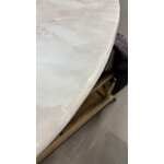 Balts apaļš kafijas galdiņš (Jael)