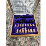 Marmorinen lautapelishakki (yksityiskohta) viallinen