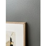 Wall painting hat silhouette (orange wallz) 50x70 with a flaw