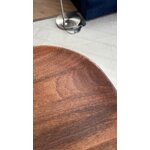 Tamsiai ruda mango medienos baro kėdė (Nino), aukštis = 66