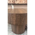 Tumši brūns apaļš kafijas galdiņš Malung (Venture Design)