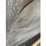Light gray bed (ebba) 90x200