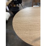 Light round dining table (apollo) d=100 with a cosmetic flaw