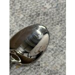 Silver cutlery set 5-piece (shine) in box, with cosmetic defect
