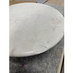 Подставка под торт из мрамора (агат) с изъяном