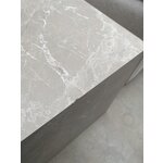 Marble imitation coffee table (lesley) in a box, defective