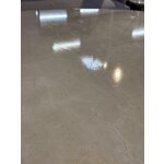 Beige oval marble dining table (miley) 90x120 with imperfections