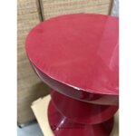 Dark red Design Coffee Table Zig Zag (Pols Potten)