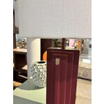 Vīna sarkana grīdas lampa (Luomo)