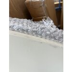 Обеденный стол особой формы (Sahra) светло-бежевого цвета, диаметр 140 см