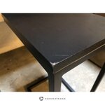 Black small coffee table pia (zago)
