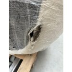 Balts Bouclé dīvāna modulis (Sofija)